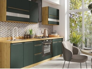 VIRTUVĖS KOMPLEKTAS GLAMOUR GREEN 260