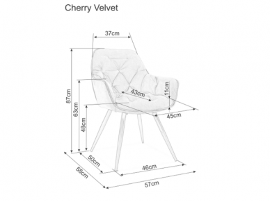 Kėdė CHERRY MONOLITH 5