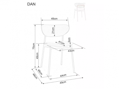 Kėdė DAN 4