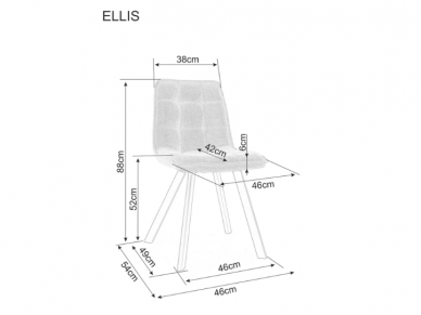 Kėdė ELLIS BJORN 12