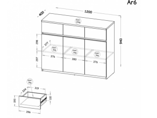 Komoda ARCA AR6