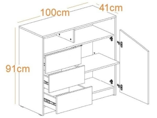Komoda ASTON5
