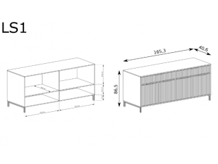 Komoda LINKASTYLE LS1