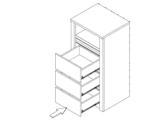 Komoda MONTANA KS3