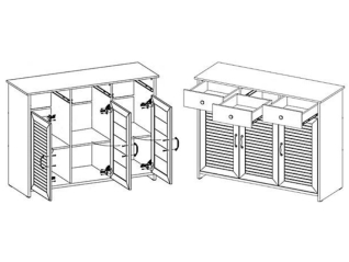 Komoda Orient K3D