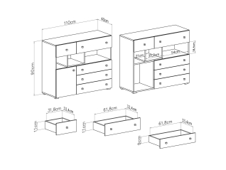 Komoda SI12