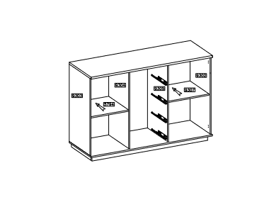 Komoda SN/12 130 1