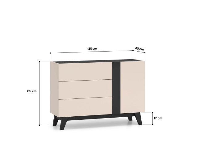Komoda FRESHION 04 3