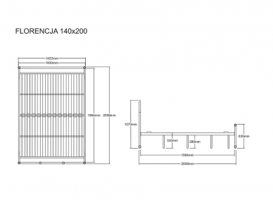 Lova FLORENCJA 140 1