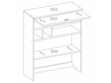 Pastatoma lentyna DAVOS D5