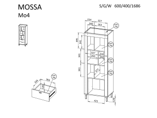 Pastatoma lentyna MOSSA MO4