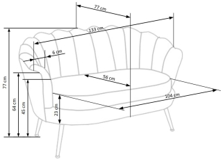 Sofa AMORINITO XL