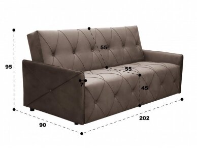 Sofa lova GOLD 44 1