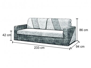 SOFA LOVA  INES 5