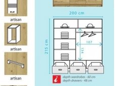 Spinta CANADA CA-1-200 ARTISAN SU STALČIAIS