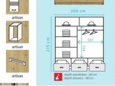 Spinta CANADA CA-2-200 ARTISAN SU STALČIAIS