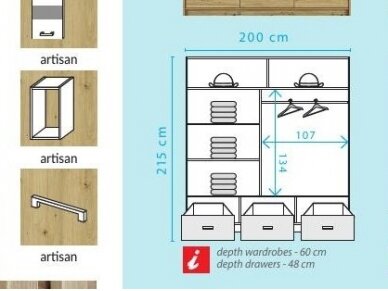 Spinta CANADA CA-2-200 ARTISAN SU STALČIAIS 1