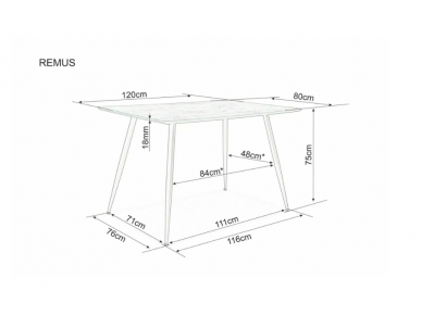 Stalas REMUS 4