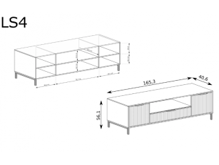 TV Staliukas LINKASTYLE LS4