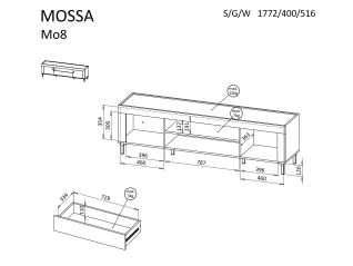 TV Staliukas MOSSA MO8