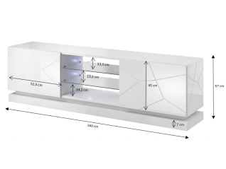 TV staliukas QIU 160