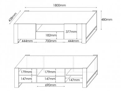 TV Staliukas WOOD 2