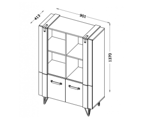 Vitrina LOFTER LO4